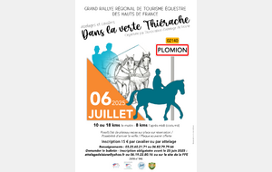 GRAND REGIONAL DE TOURISME EQUESTRE  à PLOMION (02) le 6 juillet 2025